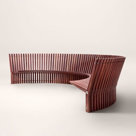 Banc Astral Jatoba Huilé Fredericia Jardinchic