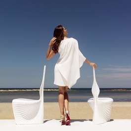 Chaises Biophilia Blanc Vondom Jardinchic