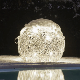 Boule Lumineuse Fil de Fer Catellani and Smith Jardinchic