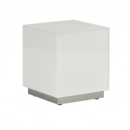 Light Cube Mono Blanc Détouré Viteo JardinChic