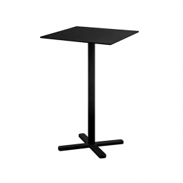 Table Carrée Haute Pliante Darwin Noir Emu JardinChic