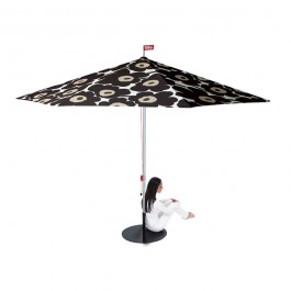 Parasol Flowerpowersol Noir Fatboy JardinChic