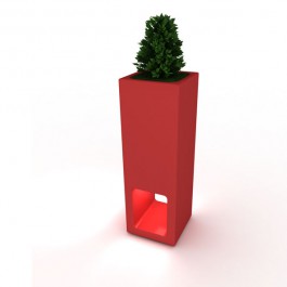 Pot Lluna Nova lumineux Rouge Serralunga JardinChic