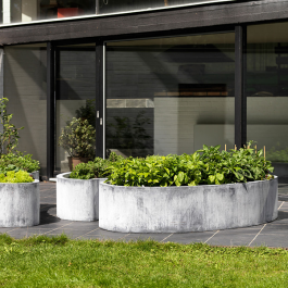Jardinières Labyrinth Zinc Domani JardinChic