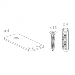 The Ground For Pot Parts Vondom JardinChic Mounting Kit