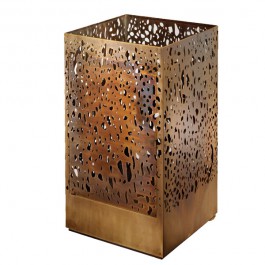 Outdoor Lantern Fireplace