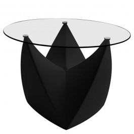 Glass top for stool Table low Mr. Lem black MyYour JardinChic