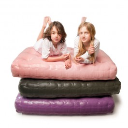 Pouf/Matelas Mattrass Rose Gris Violet Bloom! JardinChic