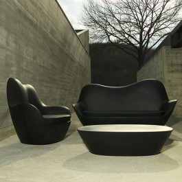 Salon De Jardin Sabinas Noir Vondom Jardinchic