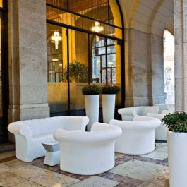 Salon de Jardin Sirchester Canapé + Fauteuil Serralunga JardinChic