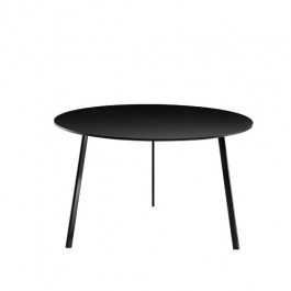 Table Striped Ronde Noire Magis JardinChic