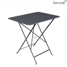 Table Bistro 77 x 57cm Carbone Fermob Jardinchic