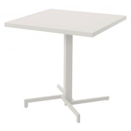 Table Carrée Mia Blanc Cassé Emu JardinChic