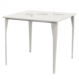 Table Carrée Pattern Blanc Casse Emu Jardinchic