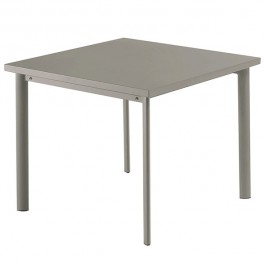 Table carrée Star 90cm Gris Vert Emu JardinChic