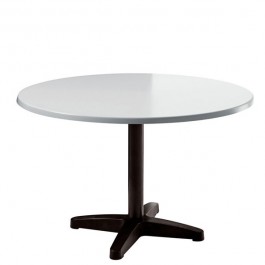 Table Happy Hour Ronde Ø120cm Plateau Werzalité blanc Magis JardinChic