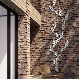 Composition Treille Prunus Liana Blanche Palissadesign Jardinchic