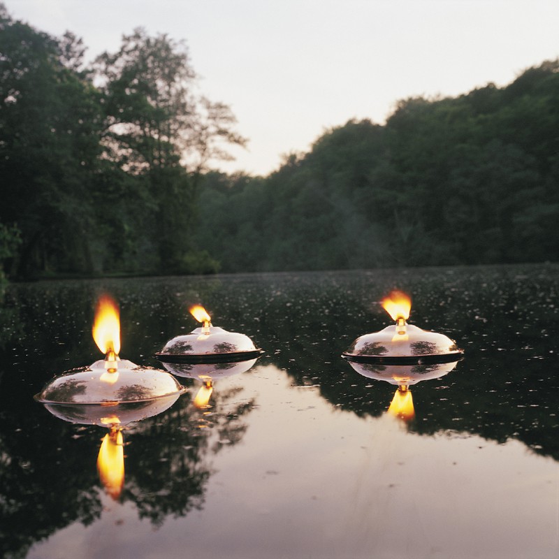 Miljøvenlig Cirkel til eksil Oil Lamp Floating Venice Rustic - JardinChic