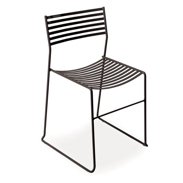 Chaise Aero Noir Emu JardinChic Chaise Aero Noir Emu JardinChic
