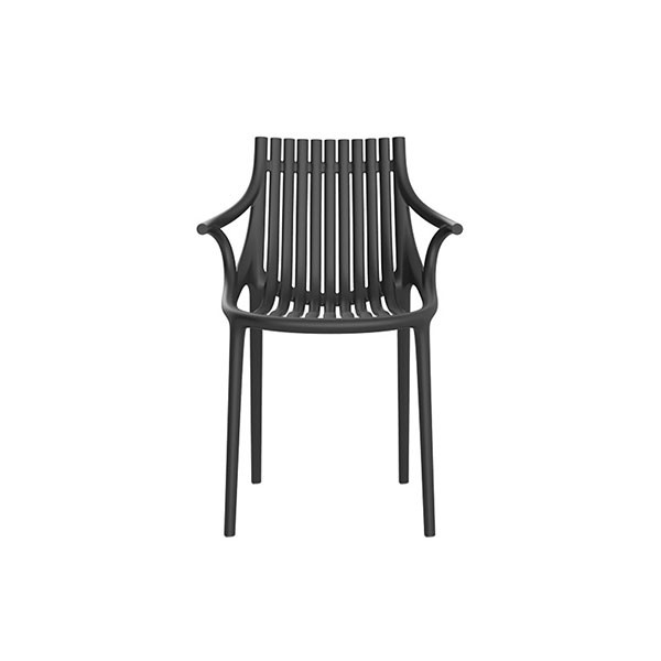 Chaise avec Accoudoirs Ibiza Noir Vondom Jardinchic Chaise avec Accoudoirs Ibiza Noir Vondom Jardinchic