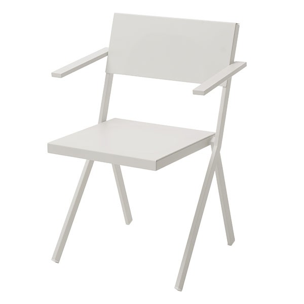 Lot de 4 Chaises avec Accoudoirs Mia Blanc Cassé Emu JardinChic Lot de 4 Chaises avec Accoudoirs Mia Blanc Cassé Emu JardinChic