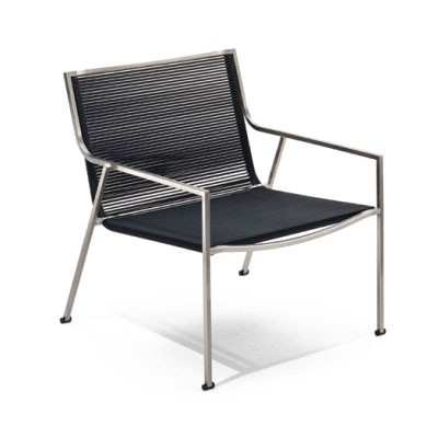Fauteuil P01 Cordes Nylon Noir Coro JardinChic Fauteuil P01 Cordes Nylon Noir Coro JardinChic