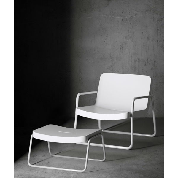 Fauteuil Time Out et repose pied Serralunga Jardinchic Fauteuil Time Out et repose pied Serralunga Jardinchic