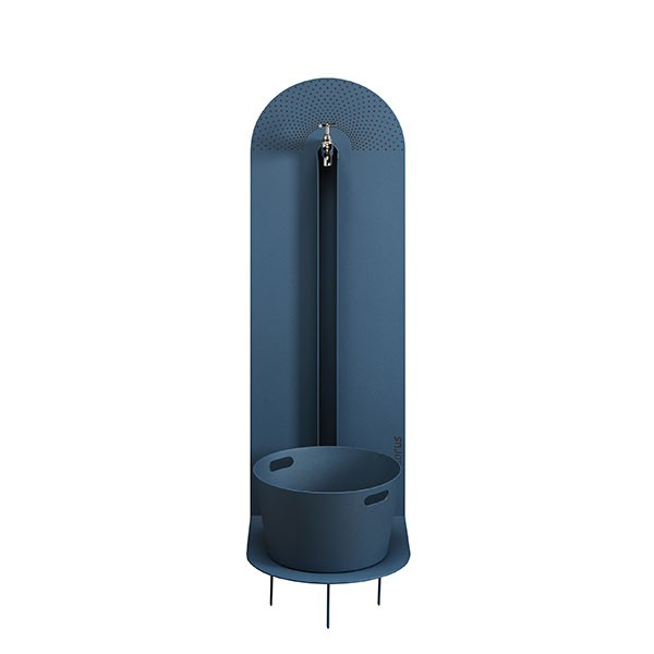 Ensemble Petite Fontaine Myrtifolia H100cm A Planter Bleu Ardoise Laorus JardinChic Ensemble Petite Fontaine Myrtifolia H100cm A Planter Bleu Ardoise Laorus JardinChic