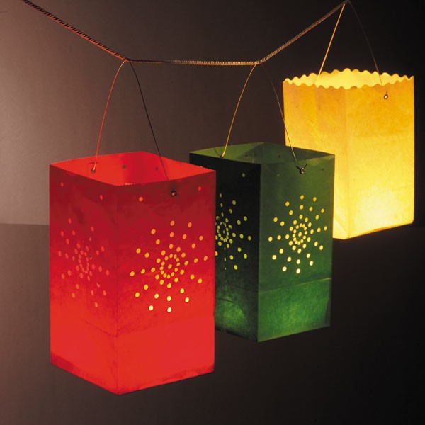 Lot de 3 Lampions Suspendus Luminaria JardinChic Lot de 3 Lampions Suspendus Luminaria JardinChic