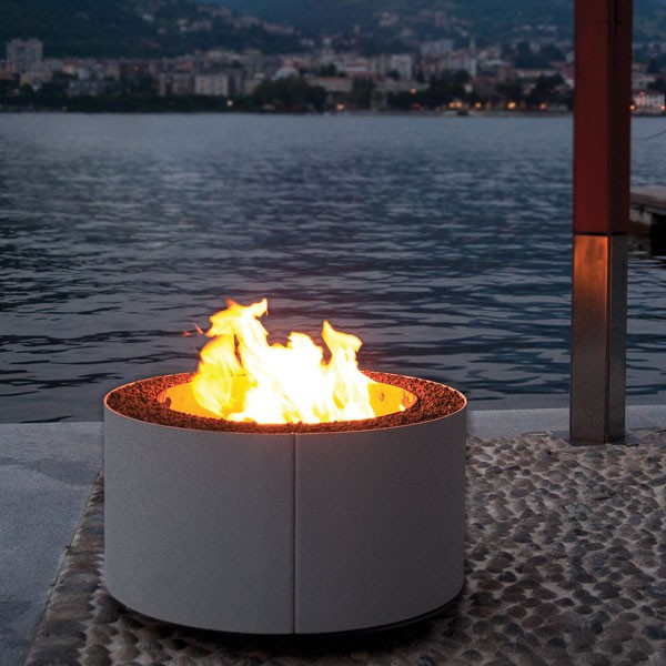Braséro Mangiafuoco Blanc Nuit AK47 Design JardinChic Braséro Mangiafuoco Blanc Nuit AK47 Design JardinChic
