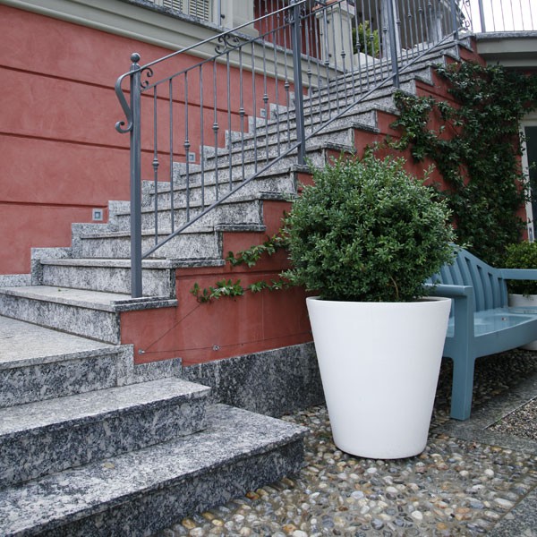 Pot New Pot 70 Blanc Pur Serralunga Jardinchic Pot New Pot 70 Blanc Pur Serralunga Jardinchic