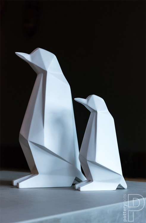 Pingouin Origami Penguin Paper Jardinchic