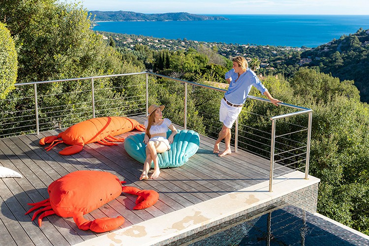 Shell Pouf - JardinChic