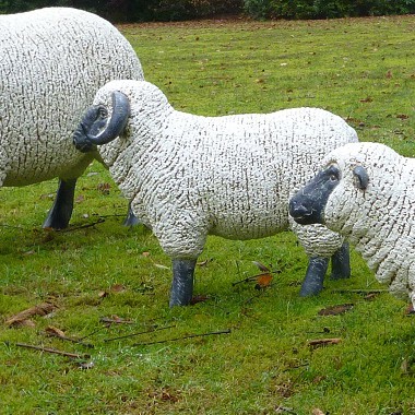 TOYMIS Statues Extérieures Décoration de Jardin en Métal