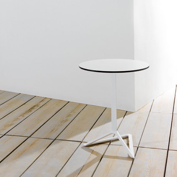 Table Avec Plateau HPL H73cm Delta Vondom JardinChic Table Avec Plateau HPL H73cm Delta Vondom JardinChic