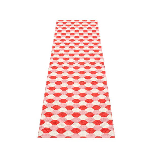 Tapis Coral Red - Piglet - Vanilla 70x250 Pappelina JardinChic Tapis Coral Red - Piglet - Vanilla 70x250 Pappelina JardinChic
