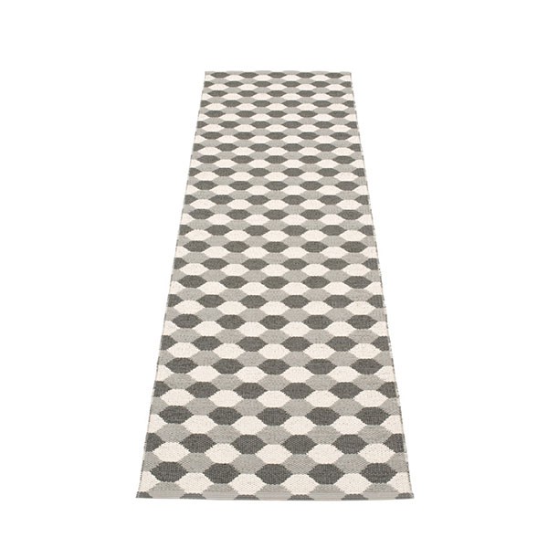 Verso Tapis Dana Warm Grey - Charcoal - Vanilla 70x250 Pappelina JardinChic Verso Tapis Dana Warm Grey - Charcoal - Vanilla 70x250 Pappelina JardinChic