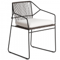 Sandur With Woven Back Dining Chair