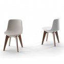 Planet Foot Dark Wood Chair