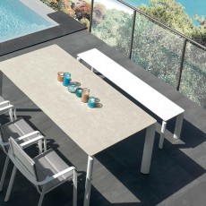 Milo Aluminium Dining Table 