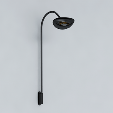 Hotdoor Heated Wall Lamp Long Arc Model