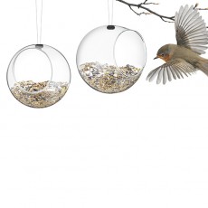 Set Of 2 Mini Bird Feeders 