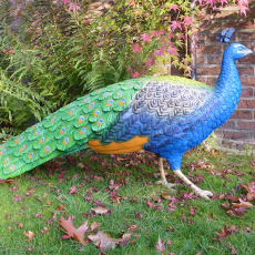 Peacock Statue