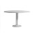 Table Oval PIP - E Shelf Marble White
