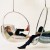 Armchair Bubble And Cushion Leather Silver