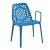 Set Of 2 Chairs Pattern With Armrests