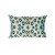Coco Rectangle Turquoise Ikat Cushion