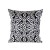 Cushion Coco Ikat Square Black 