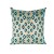 Cushion Square Coco Ikat Turquoise 