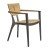 Diuna Aluminium Meal Chair / Teak 